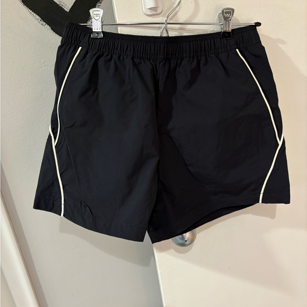 Women's BDG Navy High Waisted Athletic Shorts